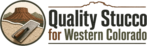 Quality Stucco for Western Colorado logo